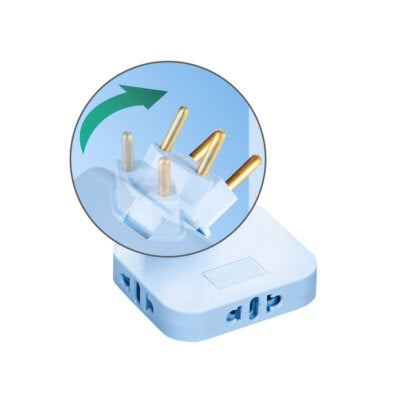 Vrtljivi pretvornik vtičnice – FlexiPlug™ Adapter (1+1 gratis)