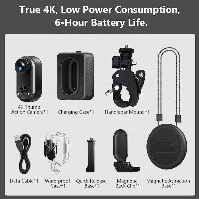4K Body Camera