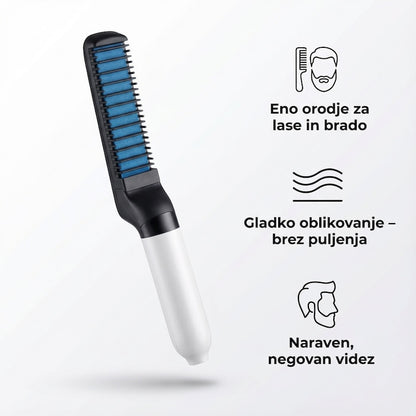 Električni oblikovalnik za lase in brado