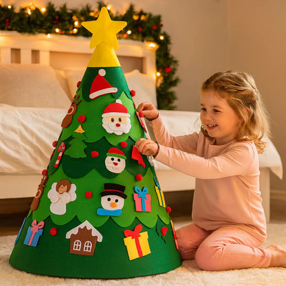 Montessori božična jelka za malčke