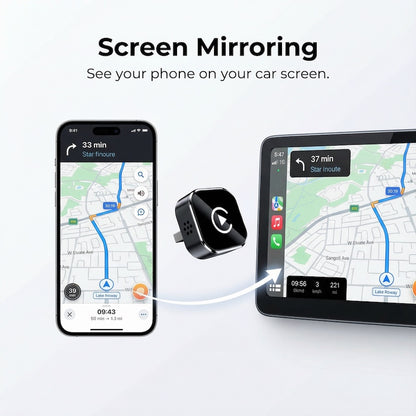 Wireless CarPlay/Android Auto Adapter