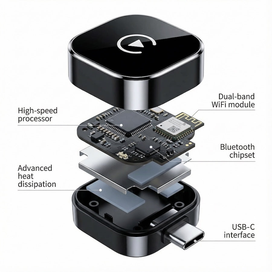 Wireless CarPlay/Android Auto Adapter