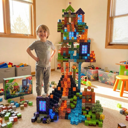 Montessori Magnetic Blocks