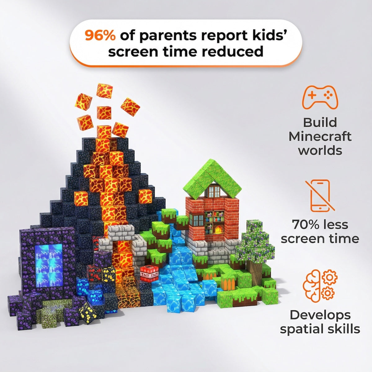 Montessori Magnetic Blocks